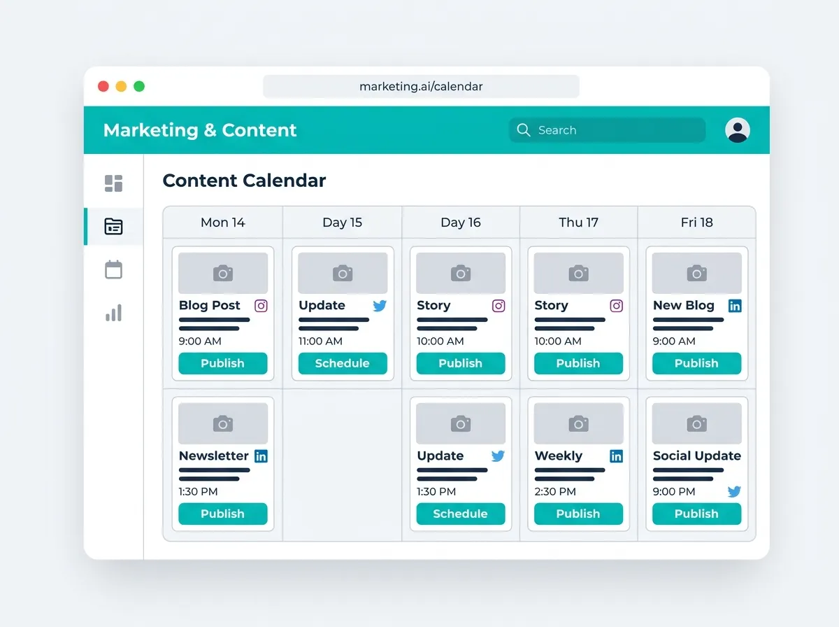 Delphi Marketing content strategy, digital campaigns, SEO, and audience journey analytics