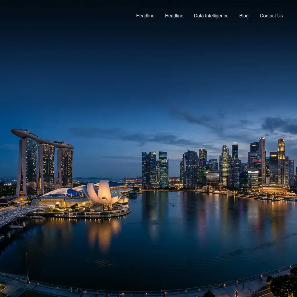 Delphi Marketing abstract financial intelligence and data visualization background